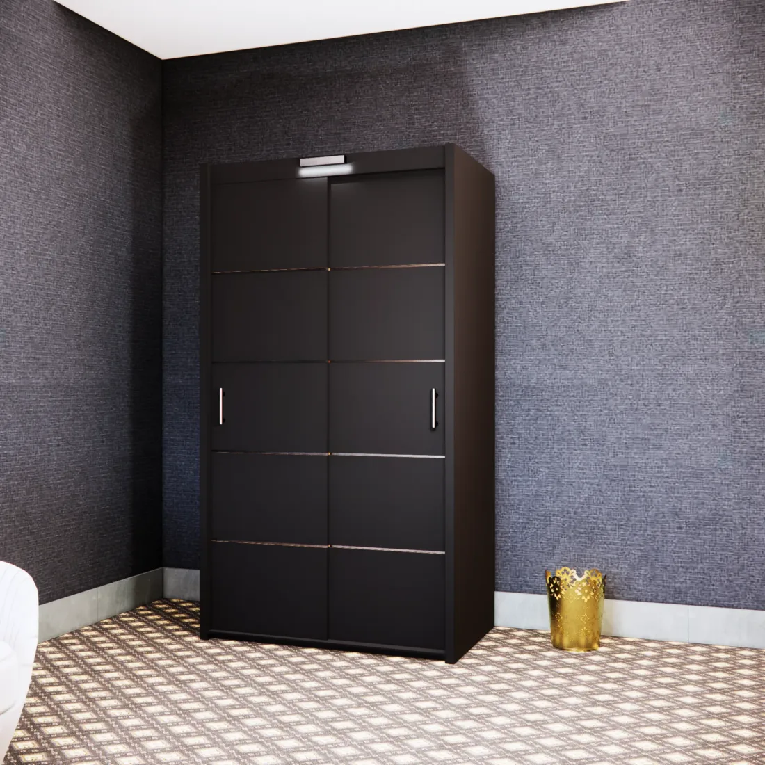120cm Gloom Wardrobe - Image 2