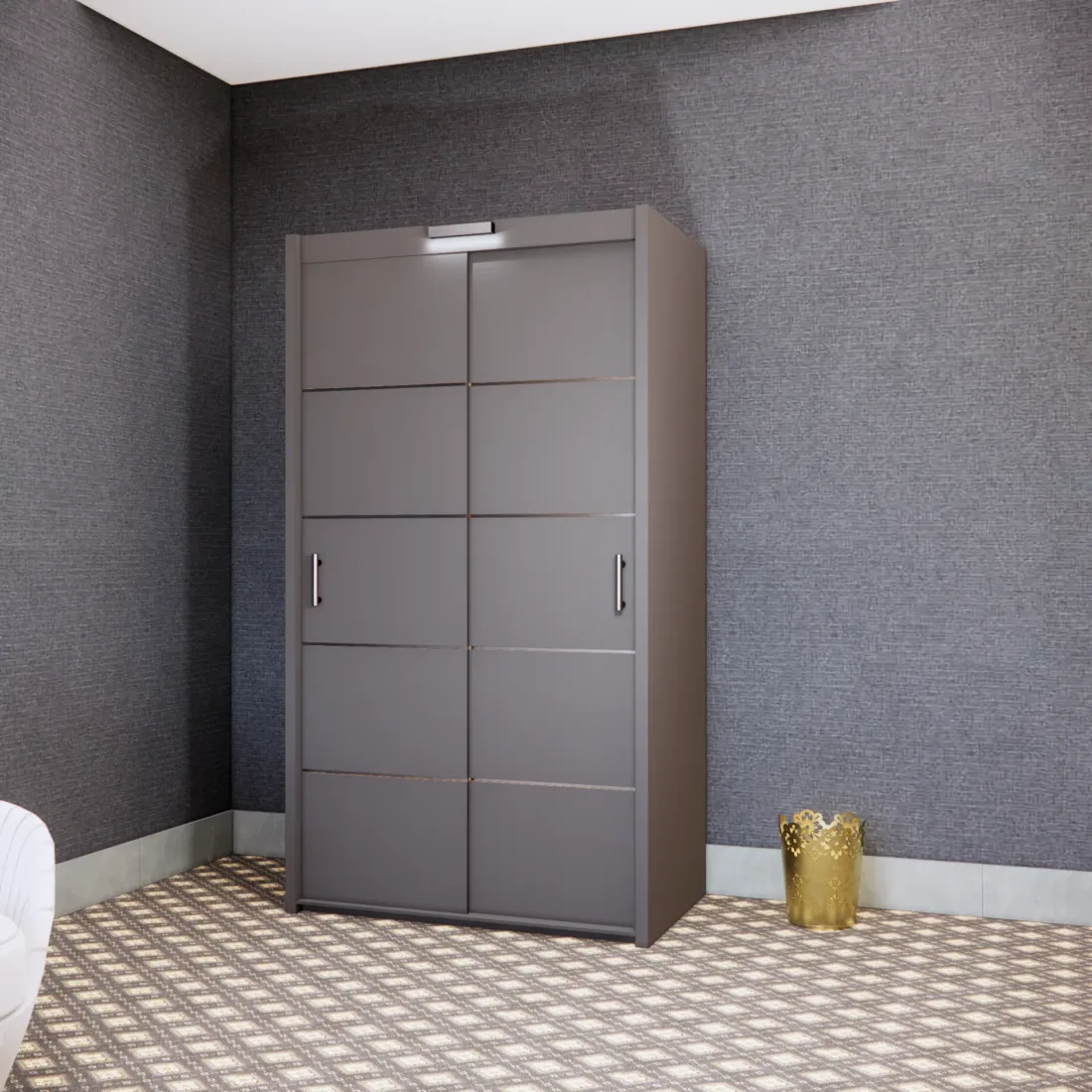 120cm Gloom Wardrobe - Image 3
