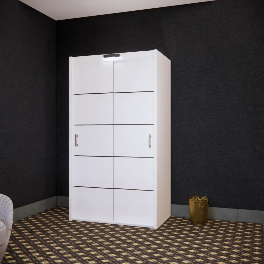120cm Gloom Wardrobe - Image 4