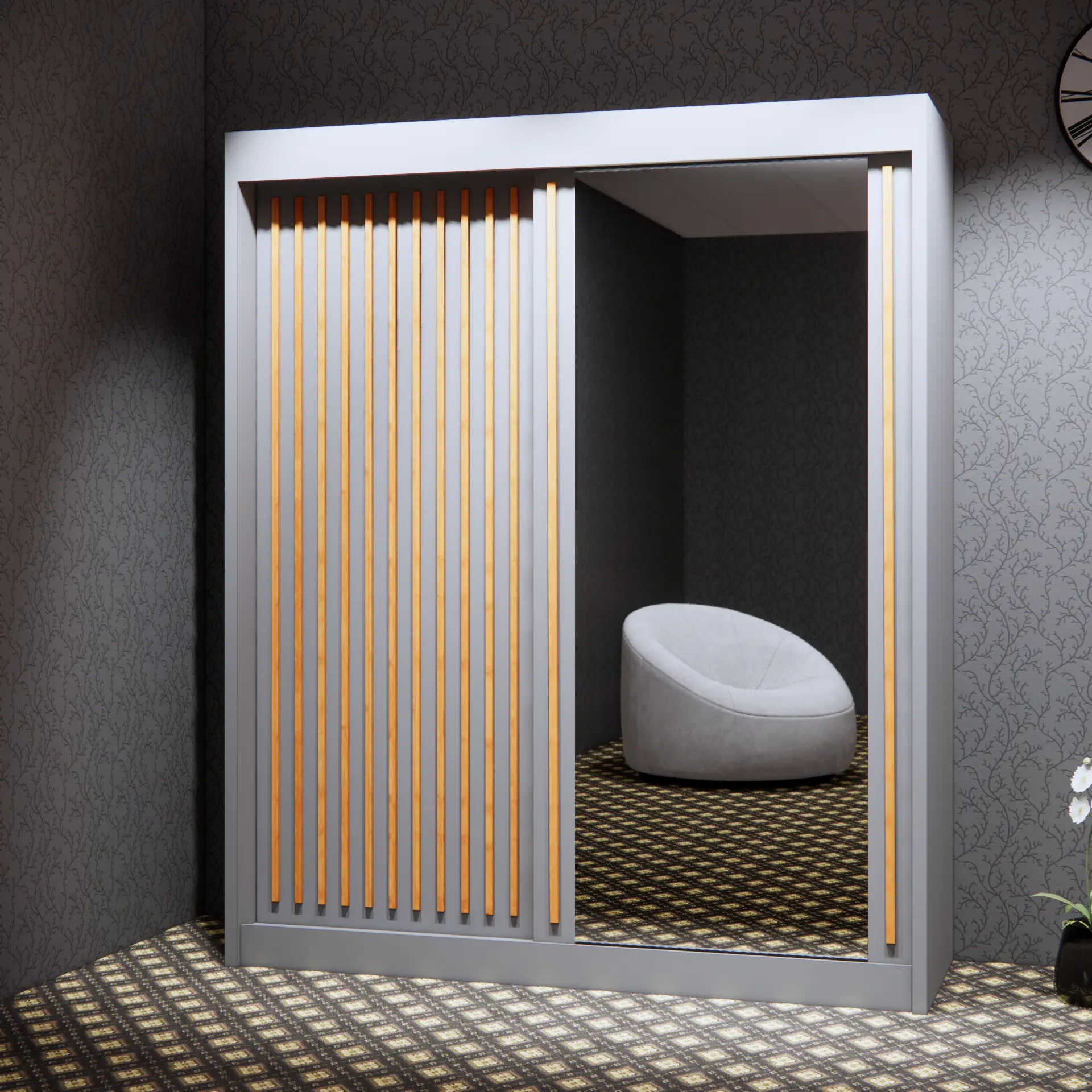 180cm Royal Wardrobe