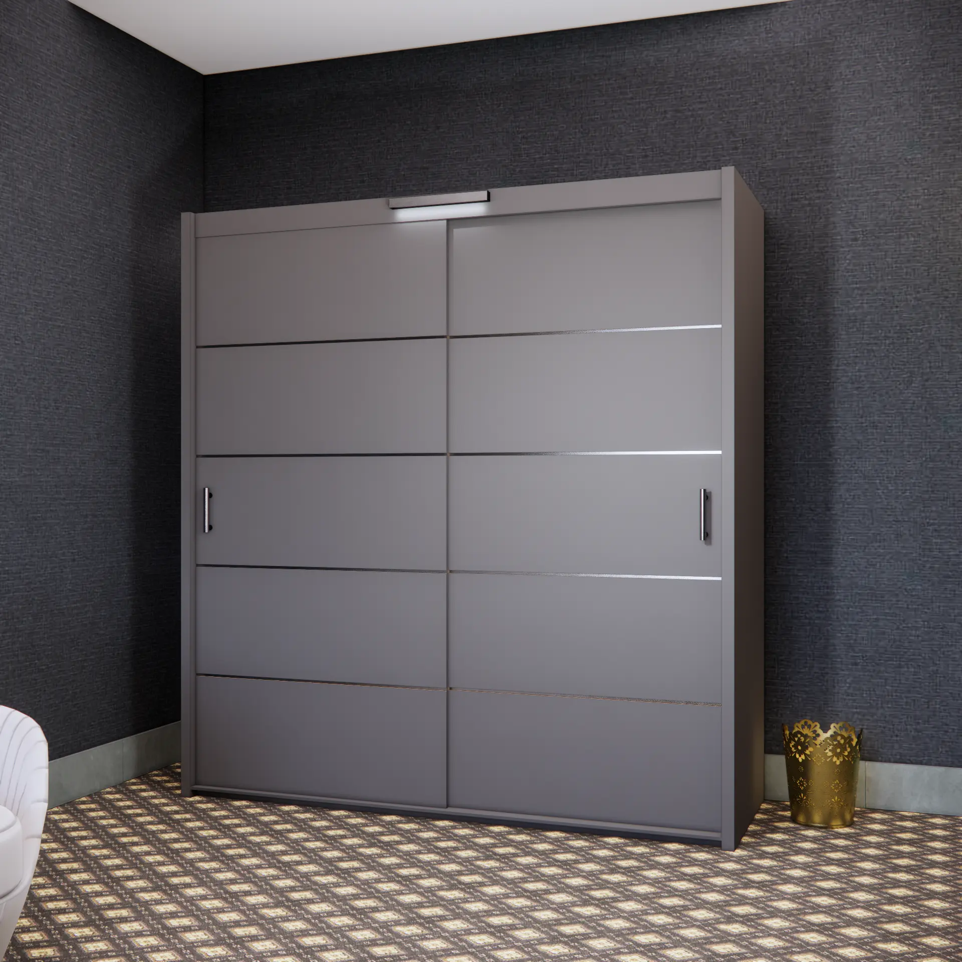 203cm Gloom Wardrobe